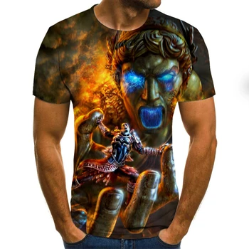 Siaubo filmas Tai Denara Išmintingą klounas 3d spausdinimo vyrų/moterų hip-hop streetwear t-shirt 90s berniukas kietas drabužius žmogus viršų