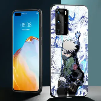 Silikoninis Minkštas Atveju, Huawei 30 P20 P10 Pro P20 Lite P40 Pro Plus P Smart Z 2021 Prabanga Telefono Coque Anime Kakashi