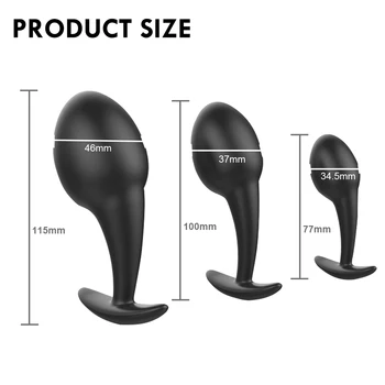 Silikono Analinis Kaištis Mažas Butt Plug Dėvėti Analinio Sekso Žaislus Erotinių Prekių Buttplug Vyrų Prostatos Massager Išangę Kamštis