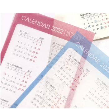 Skaidrus Washi Popieriaus 2021 2022 Metų Kalendorius Lipdukai Mėnesio Planuotojas Lipdukai Darbotvarkės Tvarkaraštis Data Etiketės, Lipdukai, Kanceliarinės Prekės