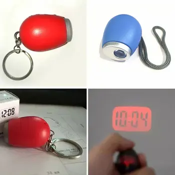 Skaitmeninio formato Laikrodis LED Nešiojami Laikrodžiai Raudona/Mėlyna/Juoda skaitmeninis Mini Laikrodis