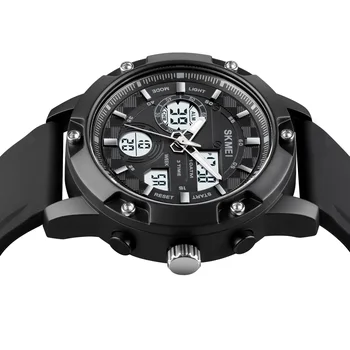 SKMEI 1757 Sporto Skaitmeninis Armijos Mens Watch Kvarcinis LED Laikrodis Elektroninis Riešo Žiūrėti Vandeniui 10Bar Relogio Masculino