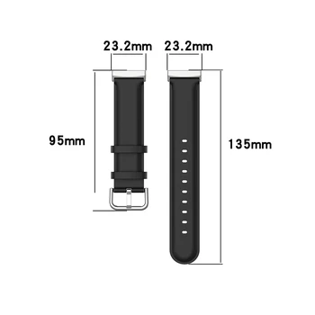 Slim Juoda Oda Juostų Fitbit Versa 3 Dirželis Apyrankės už Fitbit Prasme Apyrankė su Metalų Adapteris Watchband Priedai