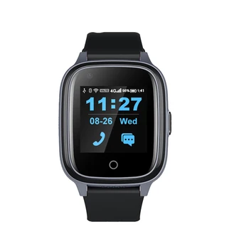 Smart 4G Vyresnio amžiaus Vyrai Žiūrėti, Širdies ritmas, Kraujo Spaudimas GPS WIFI Poziciją Kelio Stebėti SOS Balso ir Vaizdo Skambučių Kamera Smartwatch
