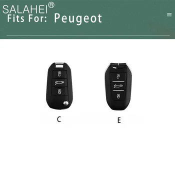 Smart Nuotolinio Automobilio Raktas Padengti Atveju Peugeot 308 408 508 2008 3008 4008 5008 Citroen C4 KAKTUSAS C4L C6 C3-XR Priedai Keychain