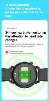 Smart Watch Vyrų EKG PPG Širdies ritmas, Kraujo Spaudimas ir Kūno Temperatūra Tracker IP67 atsparus Vandeniui, skirtų 