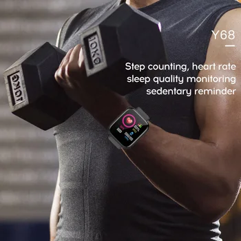 Smart Žiūrėti Vandeniui Bluetooth Kraujo Spaudimas Fitness Tracker Širdies ritmo Monitorius Smartwatch 