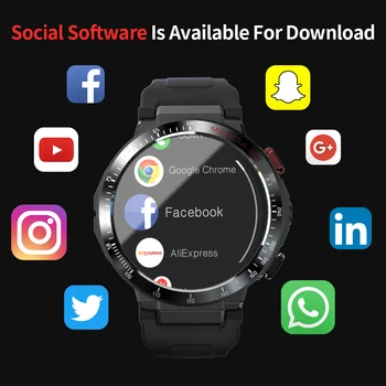 Smartwatch Naujas 4G GPS Smart Žiūrėti LTE MT6739 800mAh Su 8MP Kamera Vaizdo Skambučių Širdies ritmo Sports Tracker 