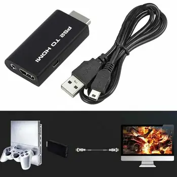 Sony 2 PS2 Su HDMI suderinamų Konverteris Adapteris Adapteris Kabelis HD USB Imtuvas Lossless Perdavimo Priedai