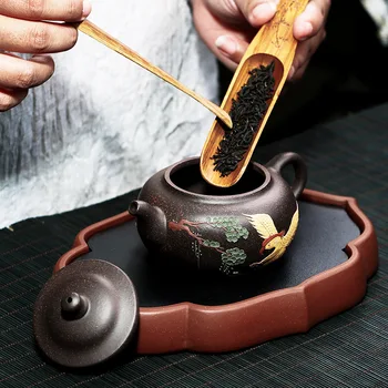 Spalva handpainted yixing arbatinukas kung fu virdulys rankų darbo puodą drinkware
