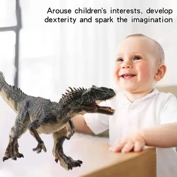 Spinosaurus Dinozaurų Modeliai Žaislai, Rudos Ir Juodos Spalvos Figūrėlių, Žaislas Vaikams Dovanų Allosaurus Mokymosi Švietimo A