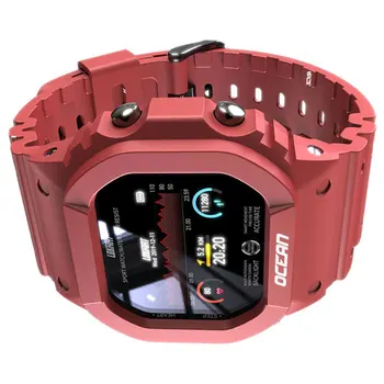 Sporto Smart Žiūrėti Vandenyno Juosta Seklys Atsparus Vandeniui SmartBracelet Širdies Ritmo Monitorius Kraujo Spaudimas Smart Laikrodį 