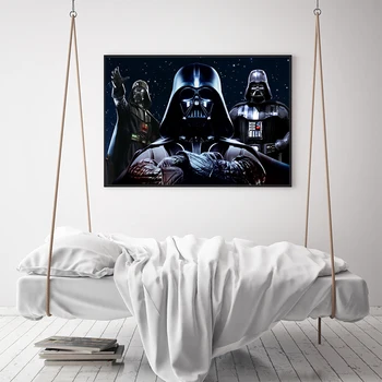 Stebuklas Star Wars Darth Vader Filmą Drobės Tapybos Abstrakčiai Anime Plakatus Spausdina Sienos Paveiksl Kambaryje Namų Puošybai