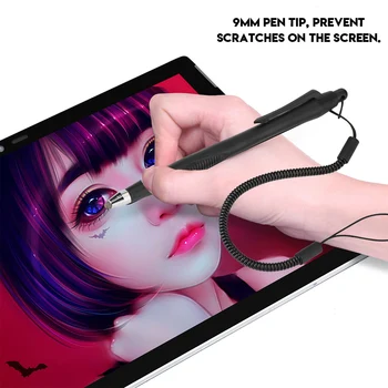 Stylus Pen Jutiklinio Ekrano Rašikliu Rašyti braižiklis Telefono Tablet PC