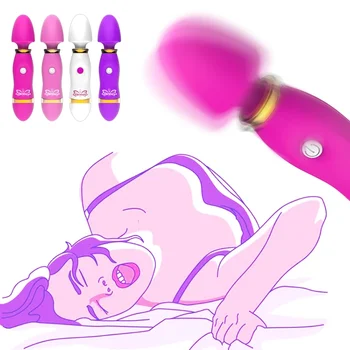 Suaugusiųjų Orgazmas Vibratorius Sekso Dildo Massager Moterų Galingas Žaislas Stimuliuoja Klitorį Masturbacija Magic Wand Privačių Prekių Parduotuvės