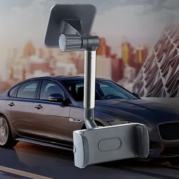 Sukiojamomis Reguliuojamas Parama Automobilio galinio vaizdo Veidrodėlio Tvirtinimą Mobiliojo Telefono Stovas Sėdynės GPS Automobilinio Laikiklio Nemokamas pristatymas