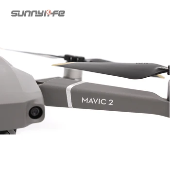 Sunnylife 8743F Triukšmo mažinimo sraigto 2vnt/Pak Ramioje greito atleidimo geležtės DJI Mavic 2 Pro & Zoom Drone Priedai