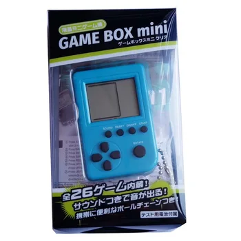Super Mini Rusijos Tetris Žaidimas Klaviatūros Nešiojamų GameBox Mini Ausines