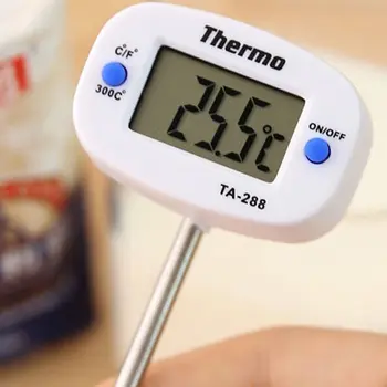 TA288 Adata Maisto Termometras Virtuvės Maisto Aliejaus Termometras Pieno, Vandens Termometras Termometras Elektroninis Termometras