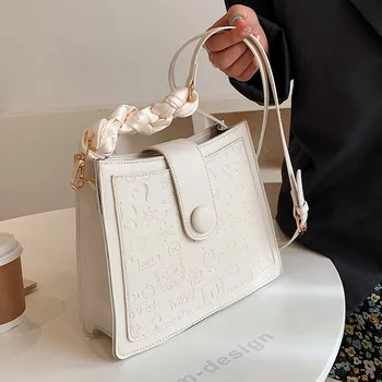 Tekstūra asmenybės maišelį moterų 2021 naujų madingų paprastas krepšys laukinių atsitiktinis vieno peties batono pažasties krepšys