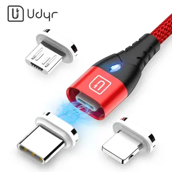 Telefonas Magnetas LED Magnetinio Kabelis USB C 