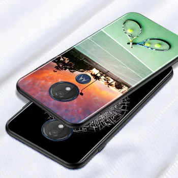 Teniso Kamuoliukas Sporto Motorola G8 G9 G Stylus Galios Vieną Sintezės Hyper Krašto E7 E6 5G Plius Žaisti Lite Telefono dėklas
