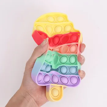 Tiesioginio Burbulas Ledų Valdybos Fidget Žaislai Suaugusių Įtempių Jutimo Antistress Fidgets Minkštas Plonas Burbulas Anti-Stresas Žaidimas