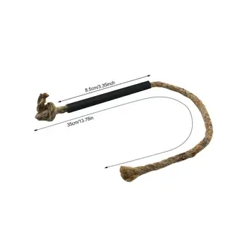 Tinder Wick Hemp Cord with Aluminum Bellows for Outdoor Survival