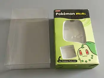 Tinka Nintendo Pokemon Mini nešiojamą saugojimo langas lange apsaugos box skaidri dėžutė Europos versija