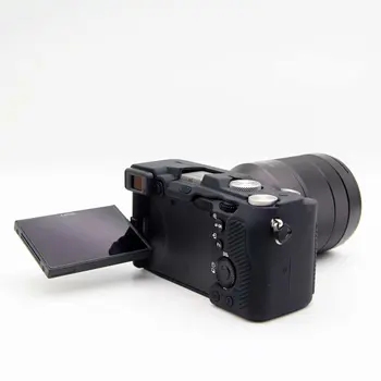 Top Tekstūros Dizainas, Gumos, Silikono Atveju Kūno Dangtelio Raštas Rėmo Odos Sony A7C Alfa 7C ILCE-7C Kamera Minkštas