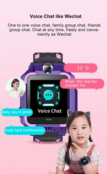 Torntisc Q19 Vaikams Žiūrėti 2021 Dual Kameros Pokalbių Baby Smart Žiūrėti Vaikams, Vaikams Su SIM Kortele 