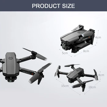 TRAVOR, Sulankstomas Drone Su 4K 1080P HD Kamera, Mini Drone, Nuotolinio Valdymo Plokštumos Oro quadcopter Fotografijos Vaizdo Fotografavimo