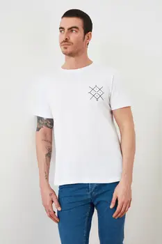 Trendyol Vyrų T-Shirt TMNSS20TS0984