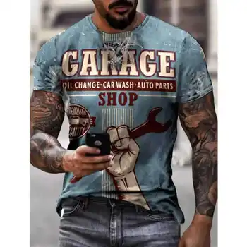 Trumparankoviai derliaus dideli vyrai pamatysite naujus tshirts harajuku mados etninės raidėmis spausdinimo vyrų marškinėliai