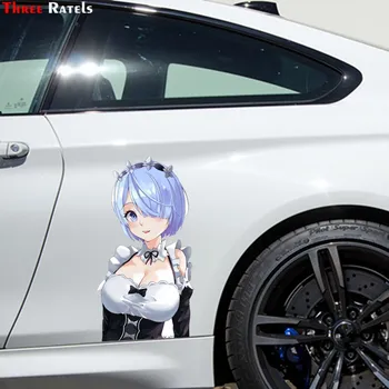 Trys Ratels FC711 rem vėl nulis anime mergina, automobilių apdailos nešiojamojo kompiuterio Lipdukai lipdukas