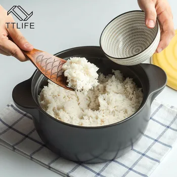 TTLIFE Mediniai Žuvų Modelis Ryžių Maisto Šaukštas Virtuvės maisto ruošimo Priemonės Indų Scoop Irklas Virtuvės Įrankiai Prieskonių Laikiklis Organzamer