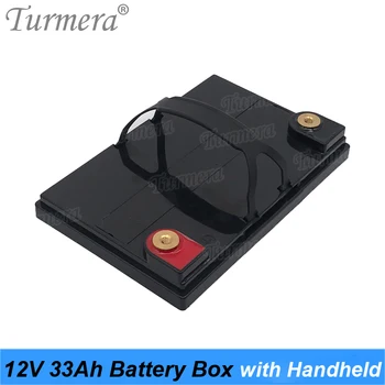 Turmera 12V Baterijos Laikymo Dėžutė M6 Varžtu Nešiojamą Kreiptis į 12V 33Ah 100Ah Saulės Energijos Sistemos arba Nepertraukiamo Elektros Tiekimo Naudoti