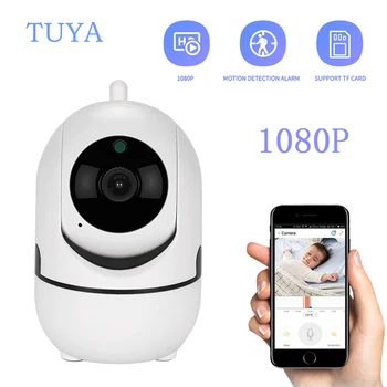 Tuya Smart Belaidė Mini Kamera 1080P IP Kamera su 
