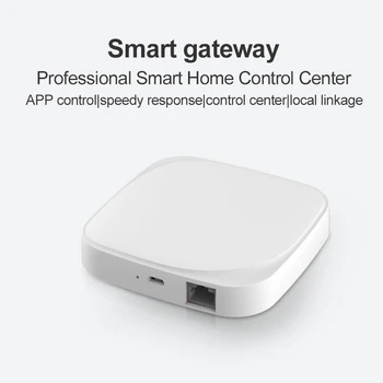 Tuya ZigBee Smart Vartai Hub Smart Home Tiltas Smart Gyvenimo APP Belaidžio Nuotolinio valdymo pultelis Veikia Su Alexa 