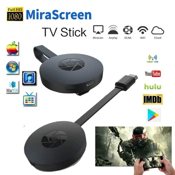 TV Stick MiraScreen 1080P Dongle TV Imtuvas, HDMI suderinamus Miracast 