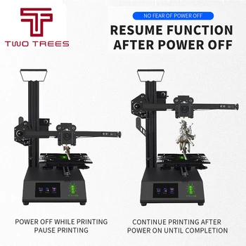 Twotrees 3D Spausdintuvas TT-1S Nešiojamas Mini Greitai ir Lengvai Įdiegti Aukšto Tikslumo Ultra Silent Mažos Kainos 