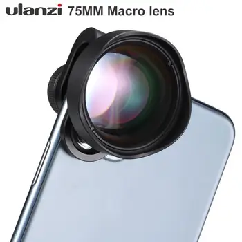 Ulanzi 10X Macro Telefono Kameros Objektyvo Optinio Stiklo, Universalus Objektyvas, skirtas 