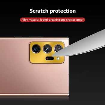 Ultra-plonas Metalinis Kameros Dangtelį Objektyvo Screen Protector For Samsung Galaxy S20 Plus Ultra 20 Pastaba Ultra Objektyvo Atveju, Atsparus Įbrėžimams