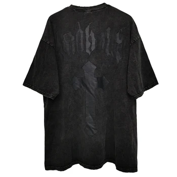 UNCLEDONJM Geriausias pardavėjas harajuku Hip-Hop gotikos vintage marškinėliai Negabaritinių Tees Pora Viršūnių 2021 M. Vasaros vyrų drabužiai U7002