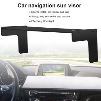 Universalus automobilinis GPS skėtį nuo saulės GPS Navigatorius Sunkvežimių skėtį nuo saulės Skydelio Gaubtas Blokas 8 colių navigacijos priedai automatinė DVD