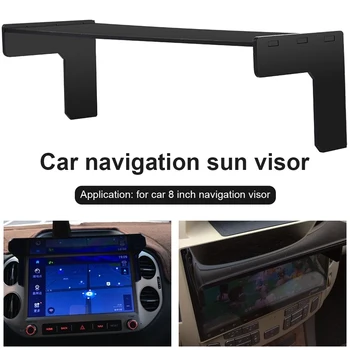 Universalus automobilinis GPS skėtį nuo saulės GPS Navigatorius Sunkvežimių skėtį nuo saulės Skydelio Gaubtas Blokas 8 colių navigacijos priedai automatinė DVD