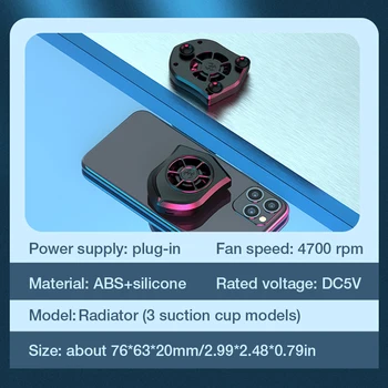 Universalus Aušinimo Ventiliatorius Redmi K40 Telefoną,Nešiojamąjį Žaidimas Aušintuvas USB Maitinamas mobilusis Telefonas Radiatoriaus Aušinimo Įrankį, Skirtą 