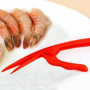 Universalus Plastiko Nešiojamų Krevetes Skustukas Krevetes Nulupkite Prietaisą Patogu Naujų Naudingų Virtuvės Dalykėlių