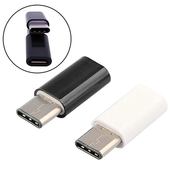 USB 3.1 C Tipo Male Micro USB Moterų Adapteris Keitiklis Jungtis Duomenų Adapteris