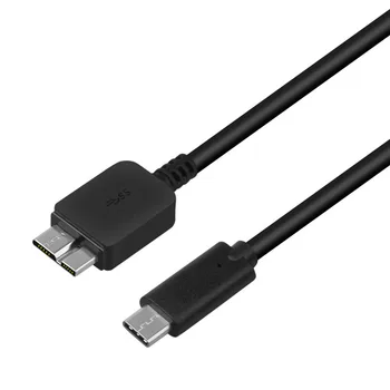 USB 3.1 Tipas-C su USB 3.0 Micro B Kabelio Jungtis, Skirta HDD Išorinį Kietąjį Diską Išmanųjį telefoną, MOBILŲJĮ TELEFONĄ, MacBook (Pro) PC